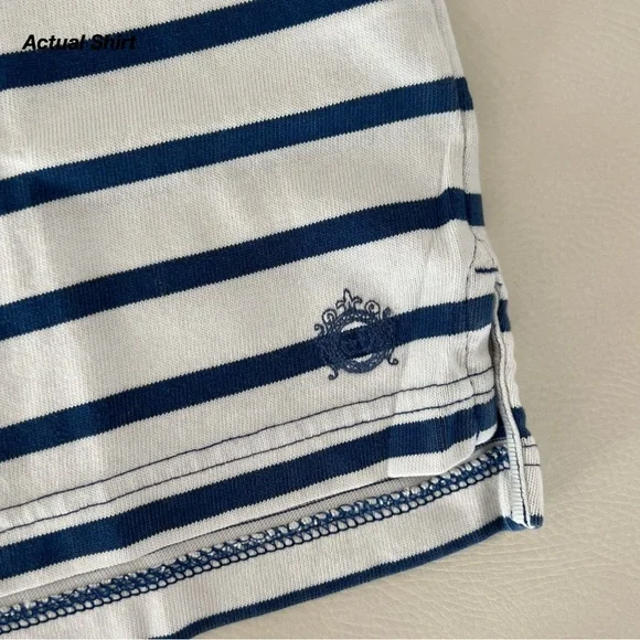 NWT: GAP X DOEN POCKET T-SHIRT IN OFF-WHITE STRIPE (XS) - Picture 10 of 13